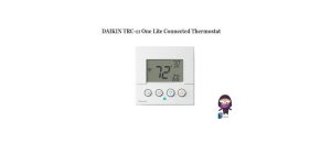 DAIKIN TRC-11 One Lite Connected Thermostat Instruction Manual