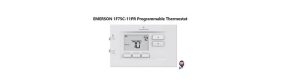 EMERSON 1F75C-11PR Programmable Thermostat Installation Guide