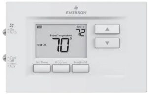 EMERSON 1F75H-21PR Programmable Heat Pump Thermostat Instruction Manual