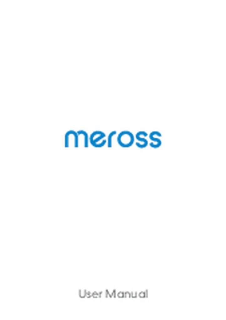 meross MTS200HK Smart Wi-Fi Thermostat User Manual