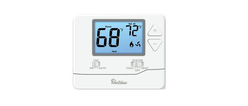 Robertshaw RS8210 Thermostat Installation Guide
