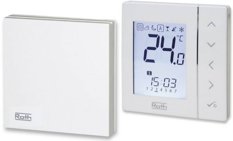 Roth Basicline Wired Thermostat Installation Guide